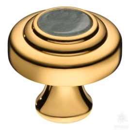 Brass Ручка кнопка 07842-003-T01 глянцевое золото
