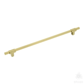 Brass Ручка рейлинг 778-320-Champagne Gold матовая латунь 320 мм