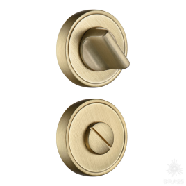 Brass Накладка с поворотной кнопкой RO14W6 BB ROSET матовое золото