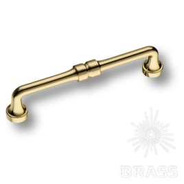 Brass Ручка скоба 551-128-Gold глянцевое золото 128 мм