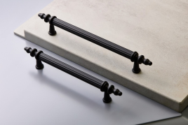 Ручка рейлинг KMR160-04 черный 160 мм