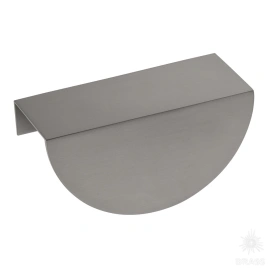 Brass Ручка торцевая 1233-64-Titanium графит 64 мм