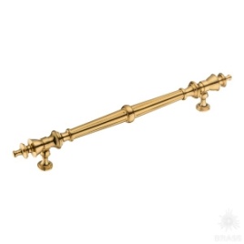Brass Ручка скоба 25107-003-20-192 латунь глянцевое золото 192 мм
