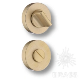 Brass Накладка с поворотной кнопкой RO12W6 BB ROSET матовое золото