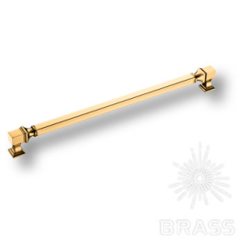 Brass Ручка скоба BU 015.320.19SQ глянцевое золото 24K 320 мм