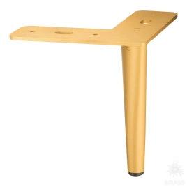 Brass Опора мебельная KAX-0441-0150-C35 матовое золото 150 мм