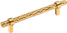 Brass Ручка рейлинг 25235-003-T13-128 глянцевое золото 128 мм