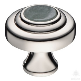Brass Ручка кнопка 07842-080-T01 глянцевый никель