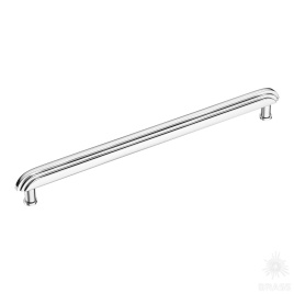 Brass Ручка скоба 25240-005-256 латунь глянцевый хром 256 мм