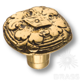 Brass Ручка кнопка 15.908.35.28 античное золото