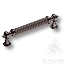 Brass Ручка скоба 2512-004-96 латунь графит 96 мм