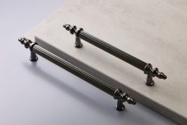 Ручка рейлинг KMR128-14 антрацит 128 мм