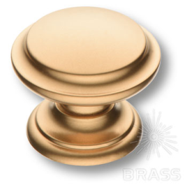 Brass Ручка кнопка 8462-200 матовое золото