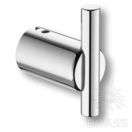 Brass Крючок мебельный 1007 001 CR глянцевый хром