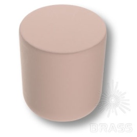 Brass Ручка кнопка 8161-681 PINK матовый розовый