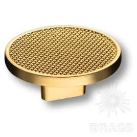 Brass Ручка кнопка 4194 016MP11 глянцевое золото 16 мм