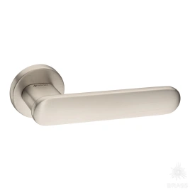 Brass Ручка дверная HA227RO12 NBM SINUS матовый никель