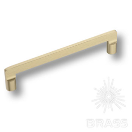 Brass Ручка скоба 9393 0160 ELX5 брашированная латунь 160 мм