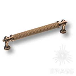 Brass Ручка скоба 2512-003-128 латунь глянцевое золото 128 мм