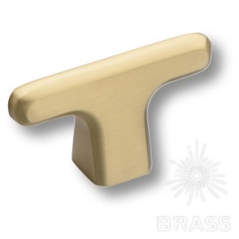 Brass Ручка кнопка 4107 001PC35 матовое золото