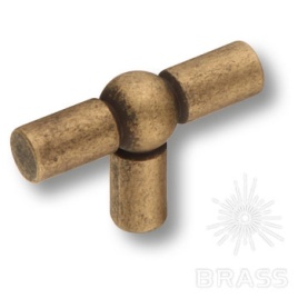 Brass Ручка кнопка 6860-831 старая бронза