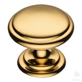 Brass Ручка кнопка 0720-003-2 глянцевое золото