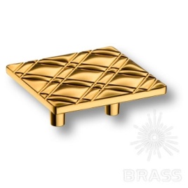 Brass Ручка кнопка 4201 032MP11 глянцевое золото 32 мм