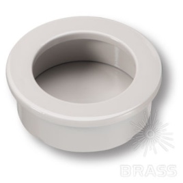 Brass Ручка врезная 3511-582 GREY BRIGHT глянцевый серый