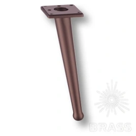 Brass Опора мебельная 1180 0200 Nova Bakir Mat BONE коричневый 200 мм