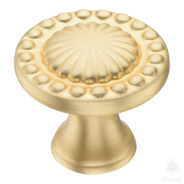 Brass Ручка кнопка 4456 0008 BB матовое золото
