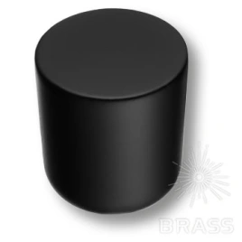 Brass Ручка кнопка 8161-032 черный