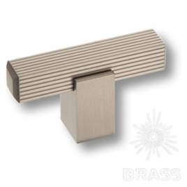 Brass Ручка кнопка 9214 0008 NB-NB никель