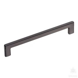 Brass Ручка скоба 393-160-Black Chrome темный графит 160 мм