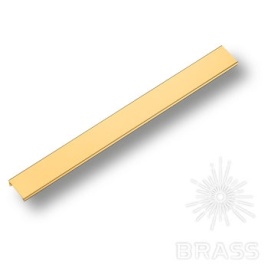 Brass Ручка профиль 8926 0320 GL глянцевое золото 320 мм
