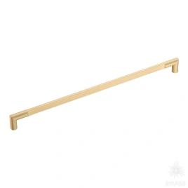 Brass Ручка скоба 8901 0320 Elmira Titanyum Sari брашированное золото 320 мм