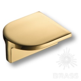 Brass Ручка кнопка 6807 0032 GL глянцевое золото 32 мм