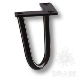 Brass Опора мебельная резная KAX-0741-0150-B13 черный 150 мм