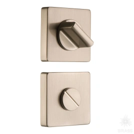 Brass Накладка с поворотной кнопкой RO11W6 NB ROSET никель