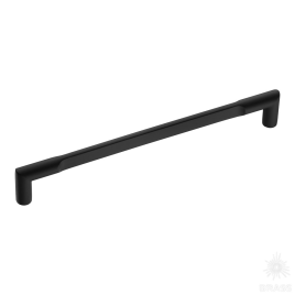 Brass Ручка скоба 8900 0192 Matt Black матовый чёрный 192 мм