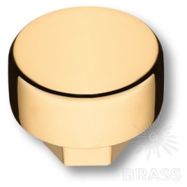 Brass Ручка кнопка 4126 002MP11 глянцевое золото