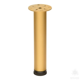 Brass Опора мебельная KBA-2521-0140-C35 матовое золото