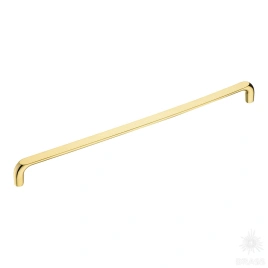 Brass Ручка скоба 395-320-Gold глянцевое золото 320 мм