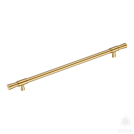 Brass Ручка скоба 2553-003-320 латунь глянцевое золото 320 мм
