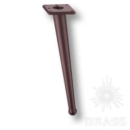 Brass Опора мебельная 1180 0250 Nova Bakir Mat BONE коричневый 250 мм