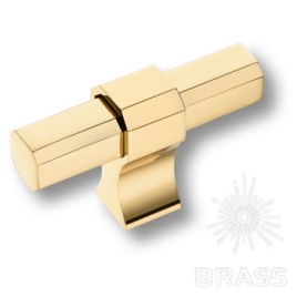 Brass Ручка кнопка 8720 0008 GL-GL глянцевое золото 