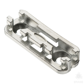 Brass 11.01.505-0 Стыковой соединитель "NIGIRI" универсальный, цамак