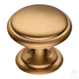 Brass Ручка кнопка 0720-007-2 сатинированное золото