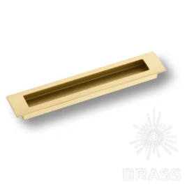 Brass Ручка врезная 1229 160PC35 матовое золото 160 мм
