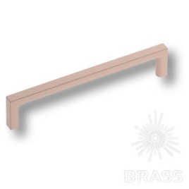 Brass Ручка скоба 6765-681 PINK матовый розовый 128 мм