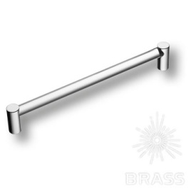 Brass Ручка рейлинг эксклюзивная коллекция BU 016.192.07 глянцевый хром 192 мм